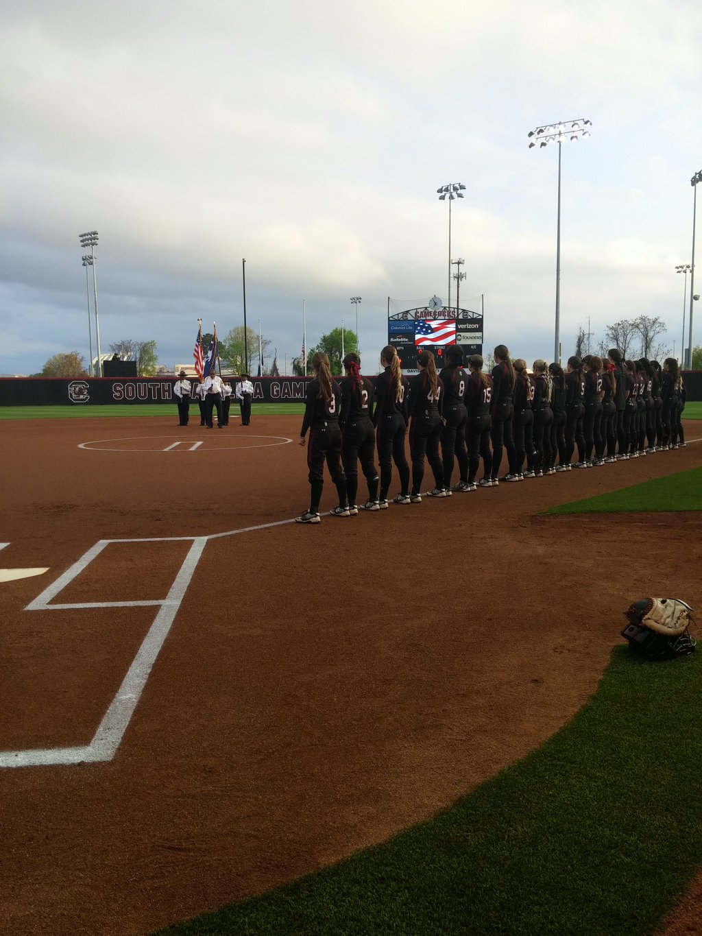 USC Softball Pledge ABC Columbia