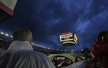 NASCAR Sprint Cup Race At Bristol Suspended Until Sunday - ABC Columbia