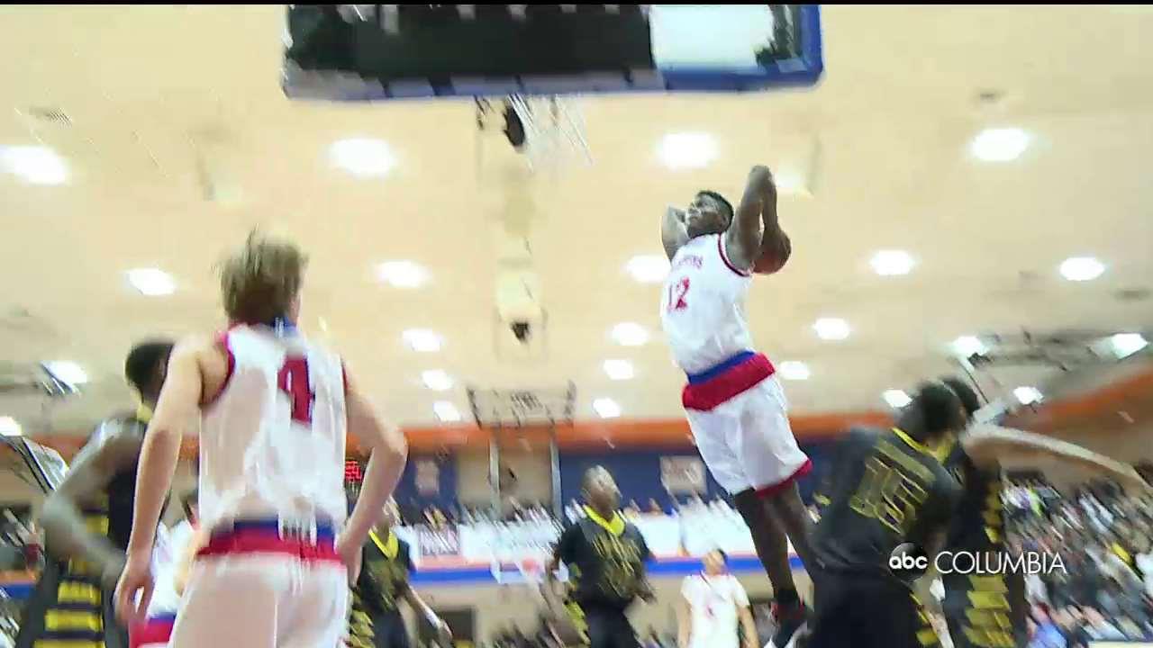 Keenan Stuns Dunk Superstar Zion Williamson, Spartanburg Day ABC Columbia