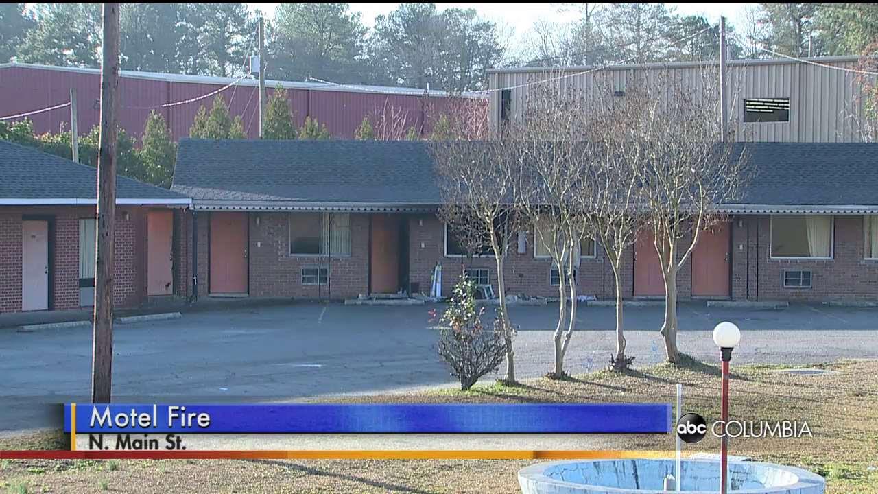 Fire at Motel ABC Columbia