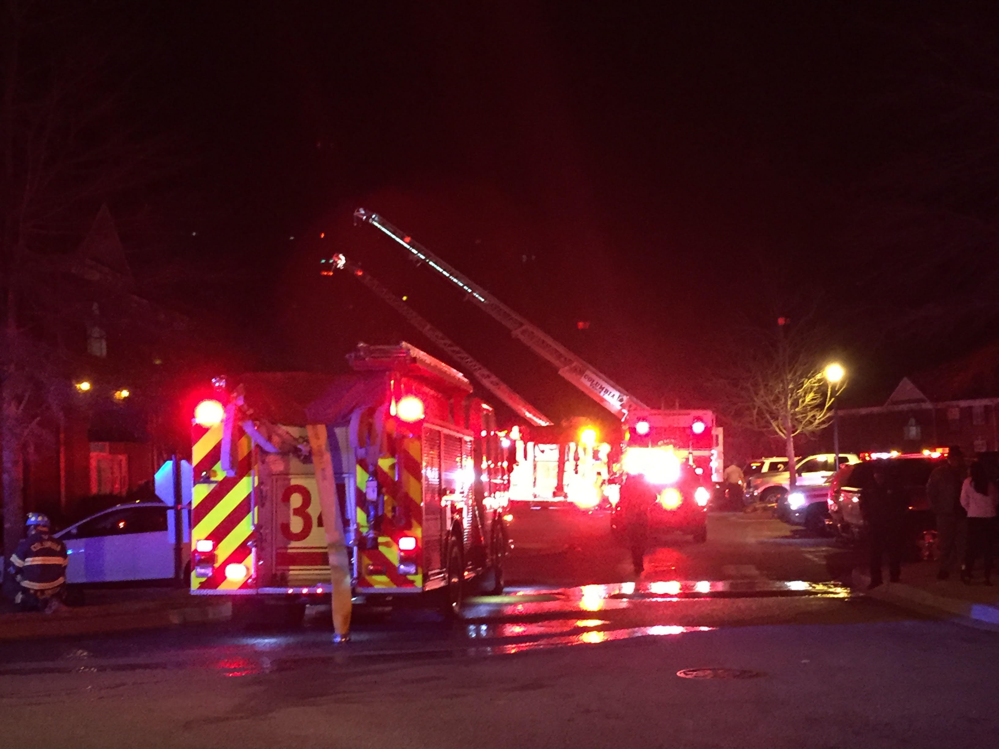 Crews Battle Apartment Fire in Columbia - ABC Columbia