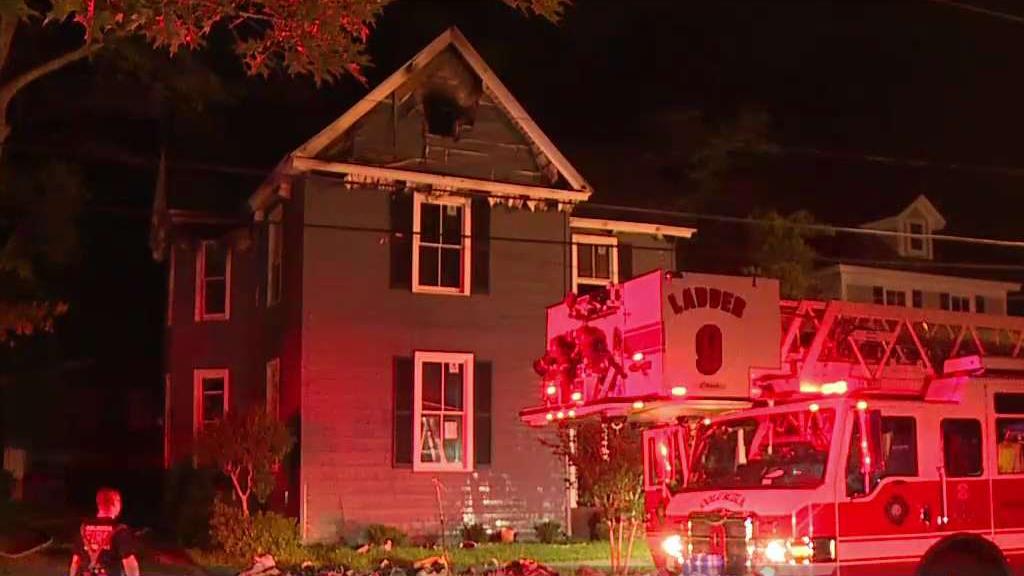 Two Story Home Catches Fire - ABC Columbia