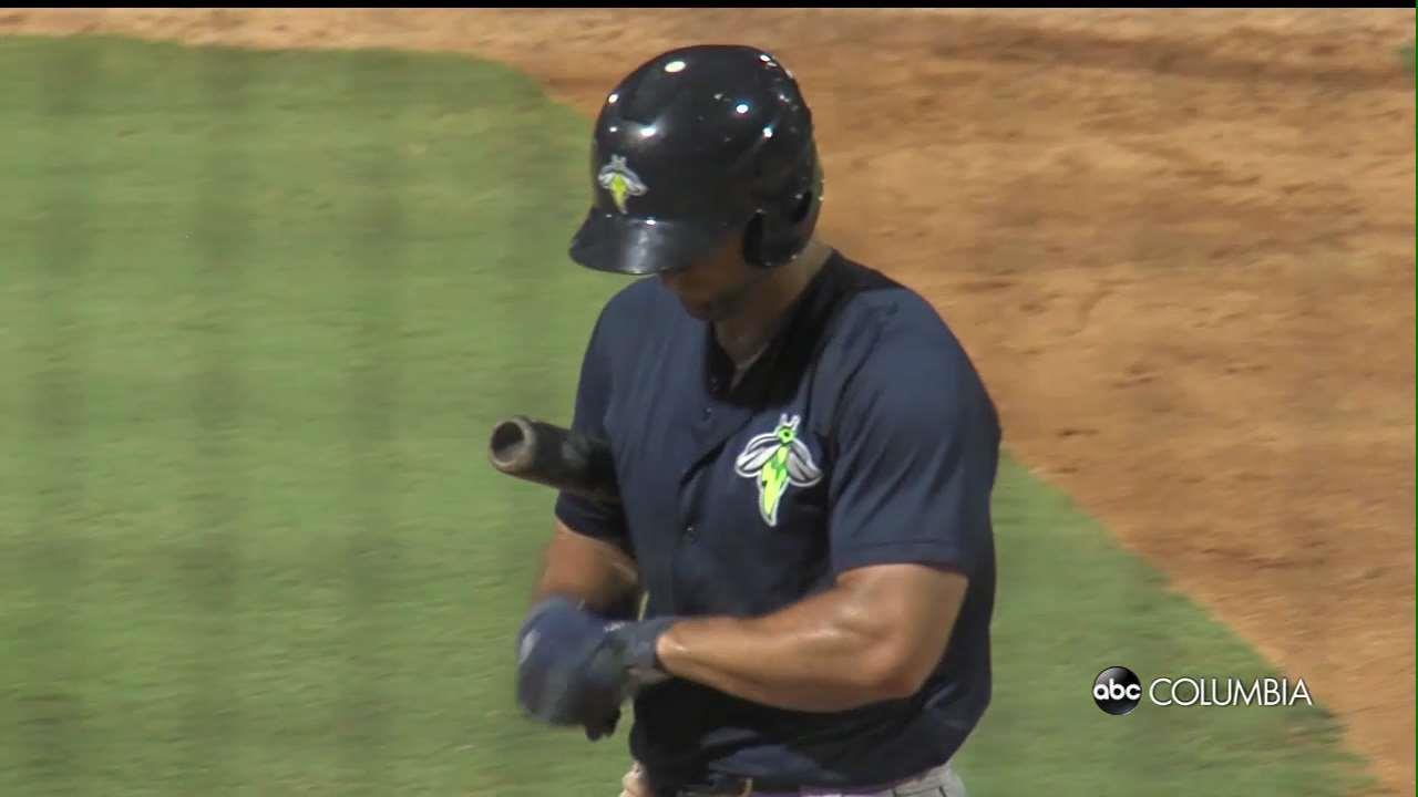 Tebow's bat goes flying into stands, as Fireflies lose to RiverDogs