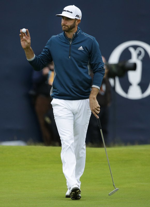 Dustin Johnson British Open ABC Columbia