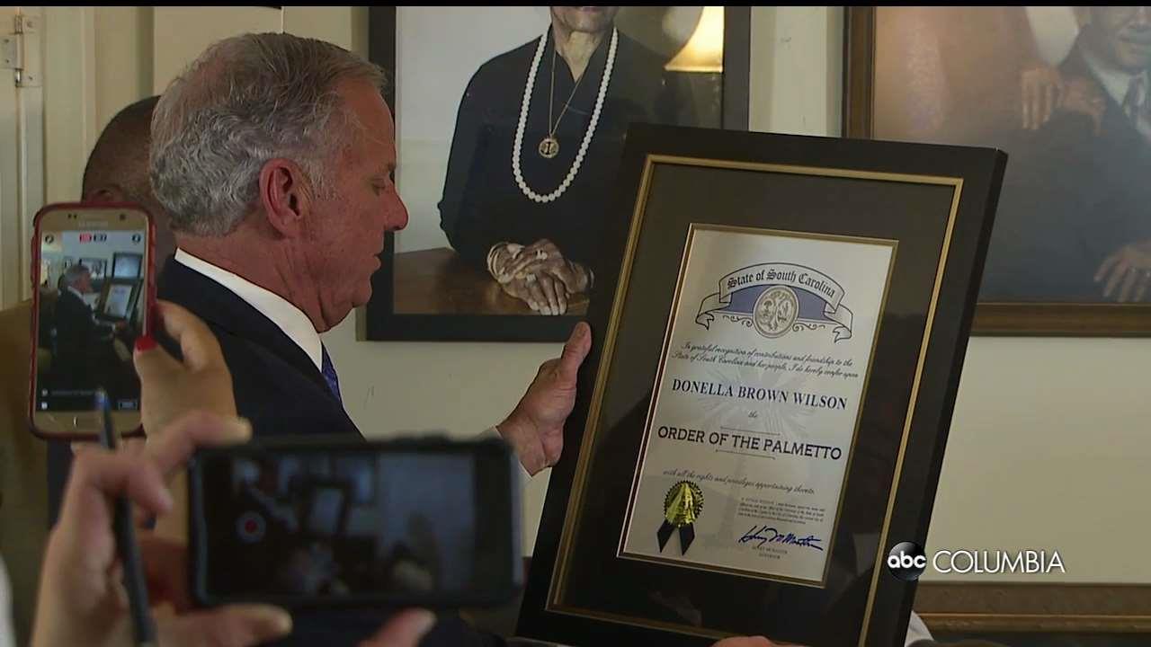 108YearOld Midlands Woman Awarded the Order of the Palmetto ABC