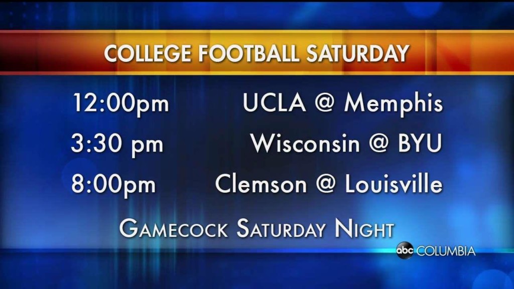 Monday Night Football kicks off tonight on ABC Columbia - ABC Columbia