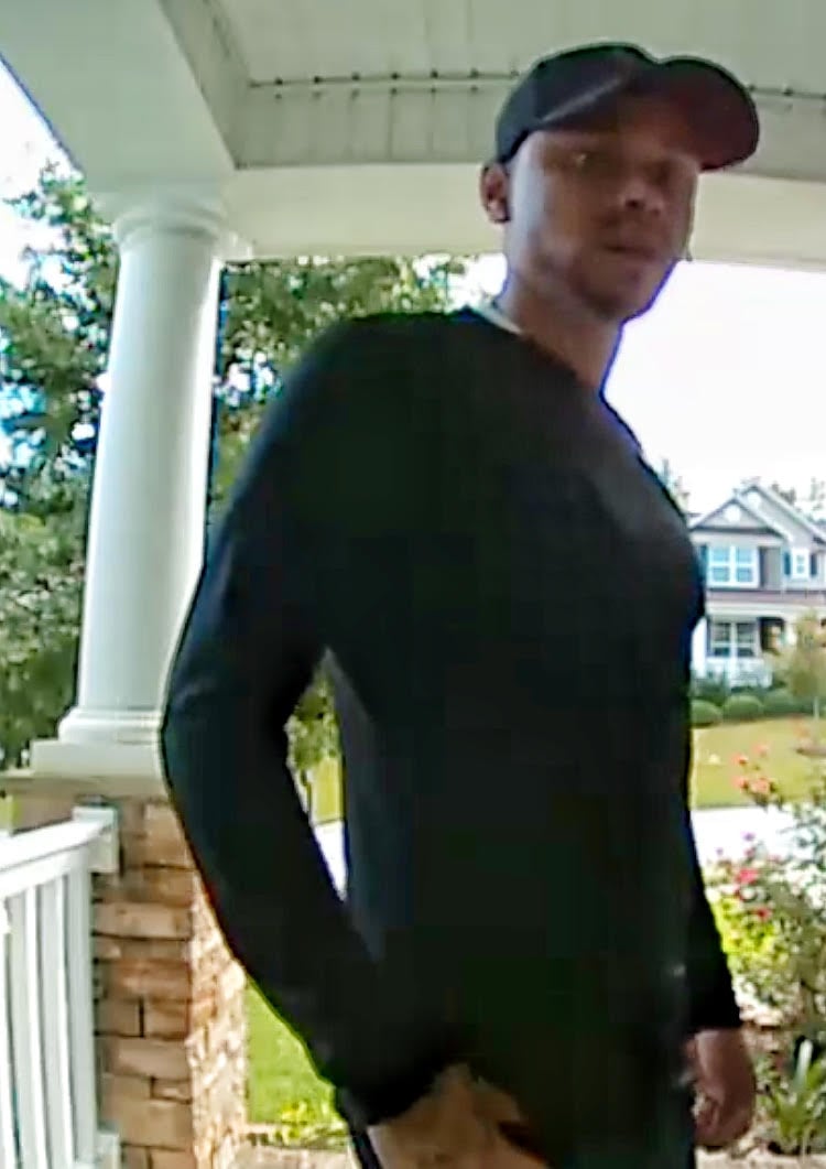 Video Burglary Suspect Caught On Home Surveillance