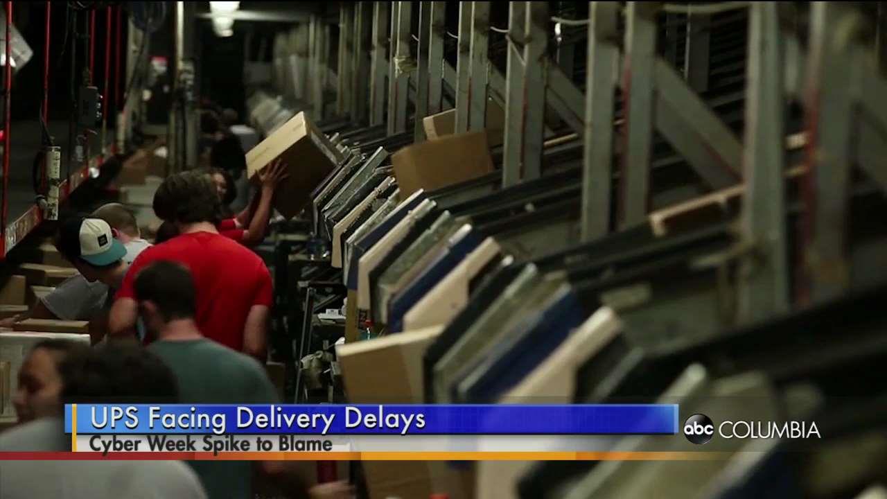 UPS Facing Delivery Delays ABC Columbia