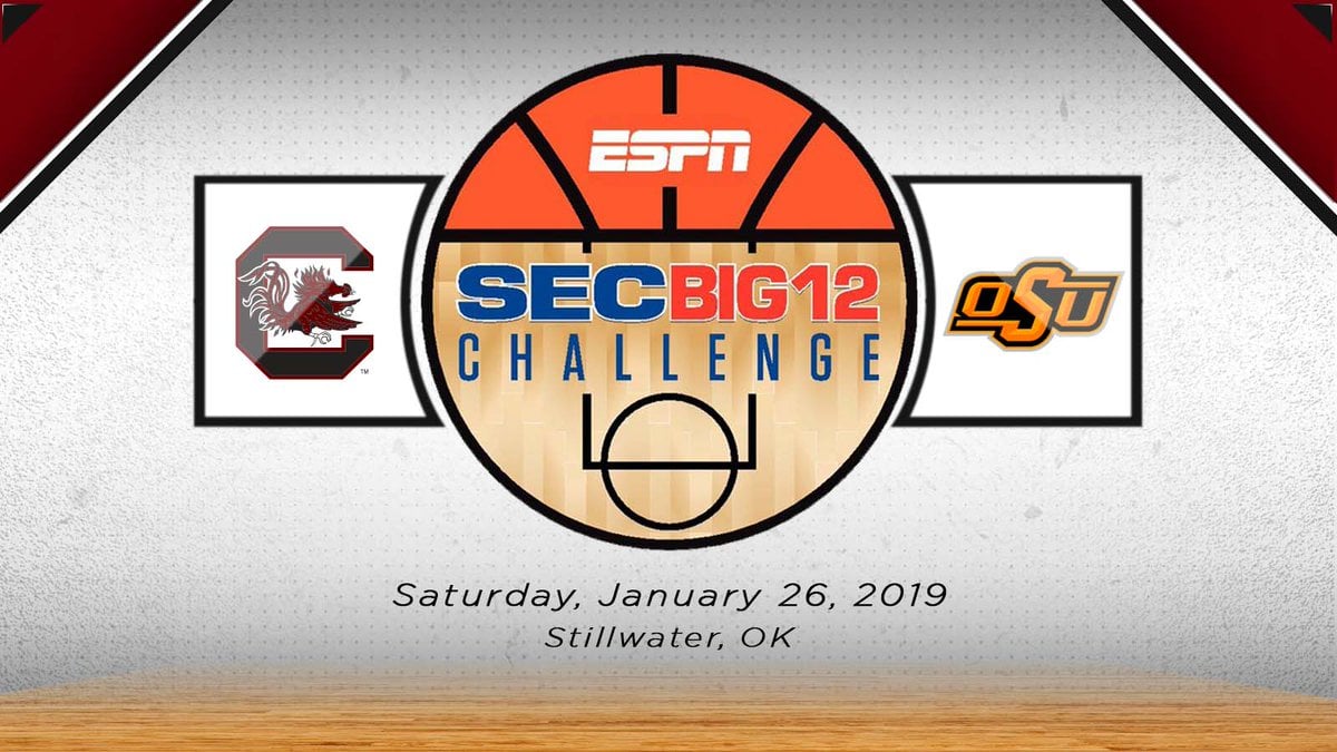 Gamecocks going to Stillwater for SEC/Big 12 Challenge ABC Columbia