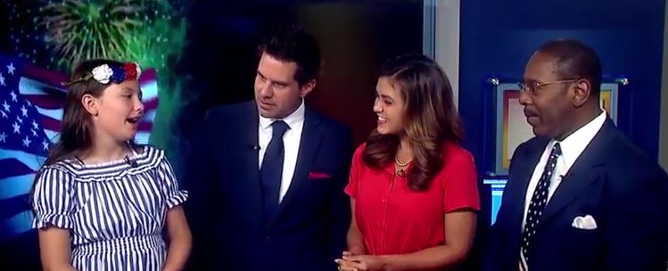 Rylee Winecuff with the Team