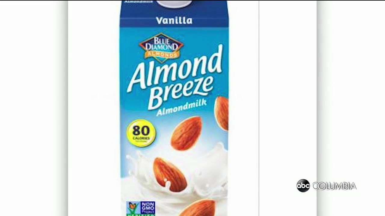 Almond milk recalled for having milk in it