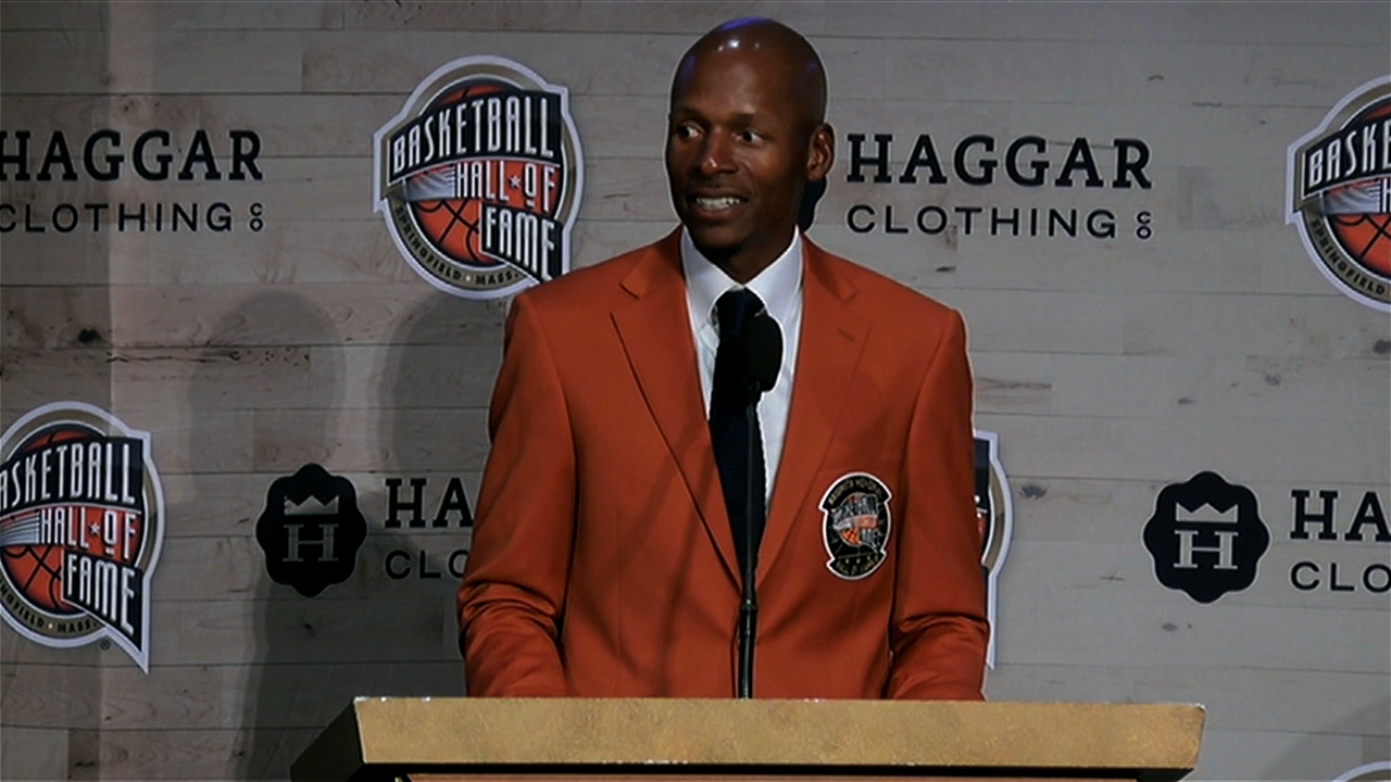 WATCH Dalzell's Ray Allen gives Naismith Basketball Hall of Fame