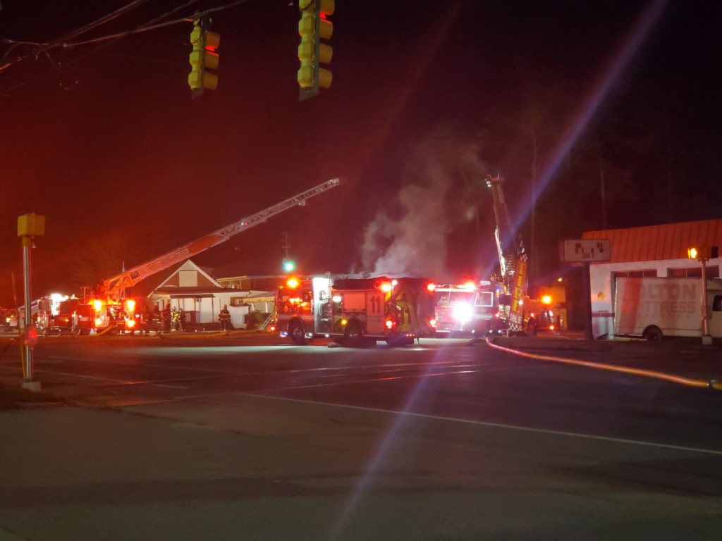 Overnight fire on Parklane Road under investigation