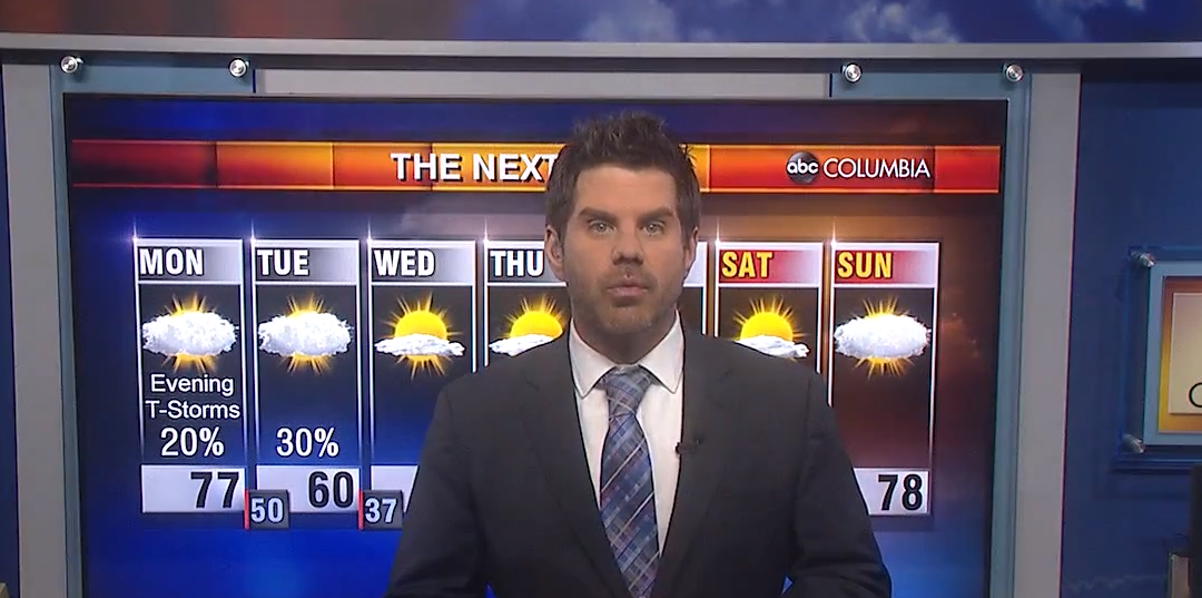 Tyler Ryan's Monday morning forecast