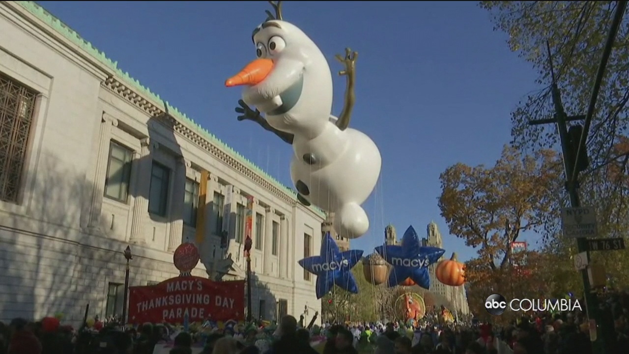 A Giant parade  vip in the city