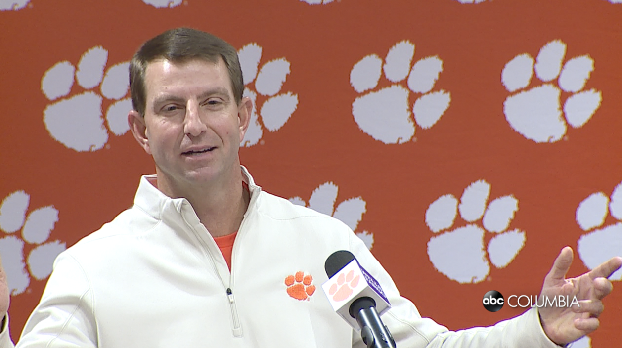 WATCH: Dabo Swinney Clarifies CFP Comments, Doubles Down On Unfair ...