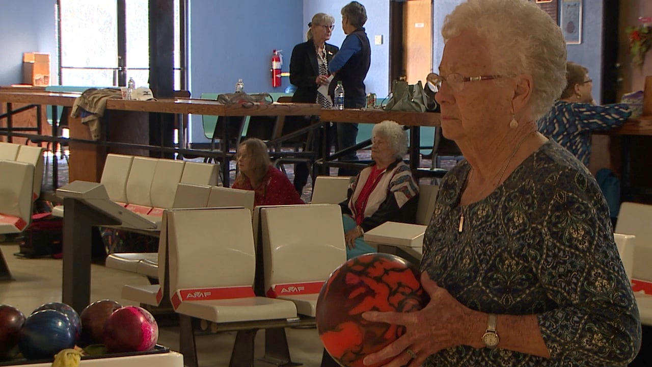 Local women's bowling league celebrates member's 90th birthday