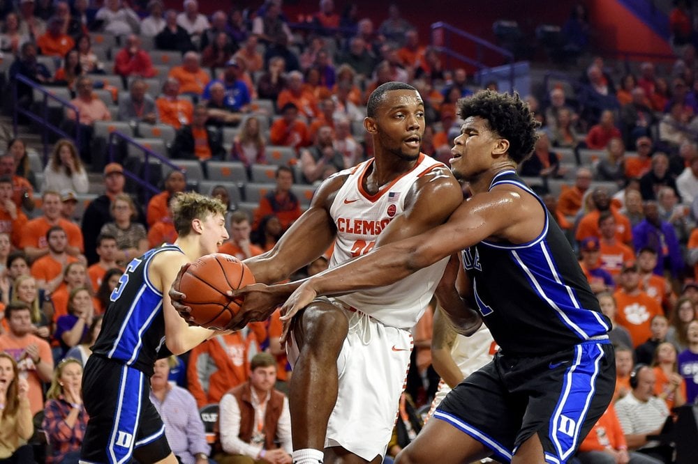 Consolation prize Clemson knocks off No. 3 Duke in hoops ABC Columbia