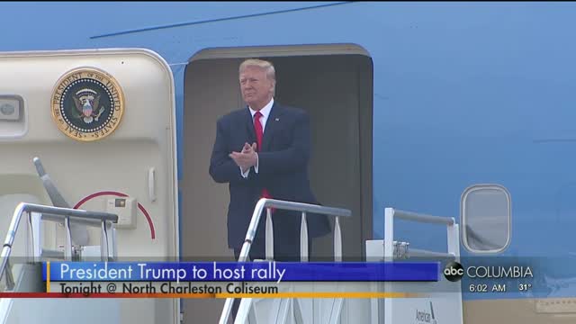 President Trump Set To Rally In South Carolina