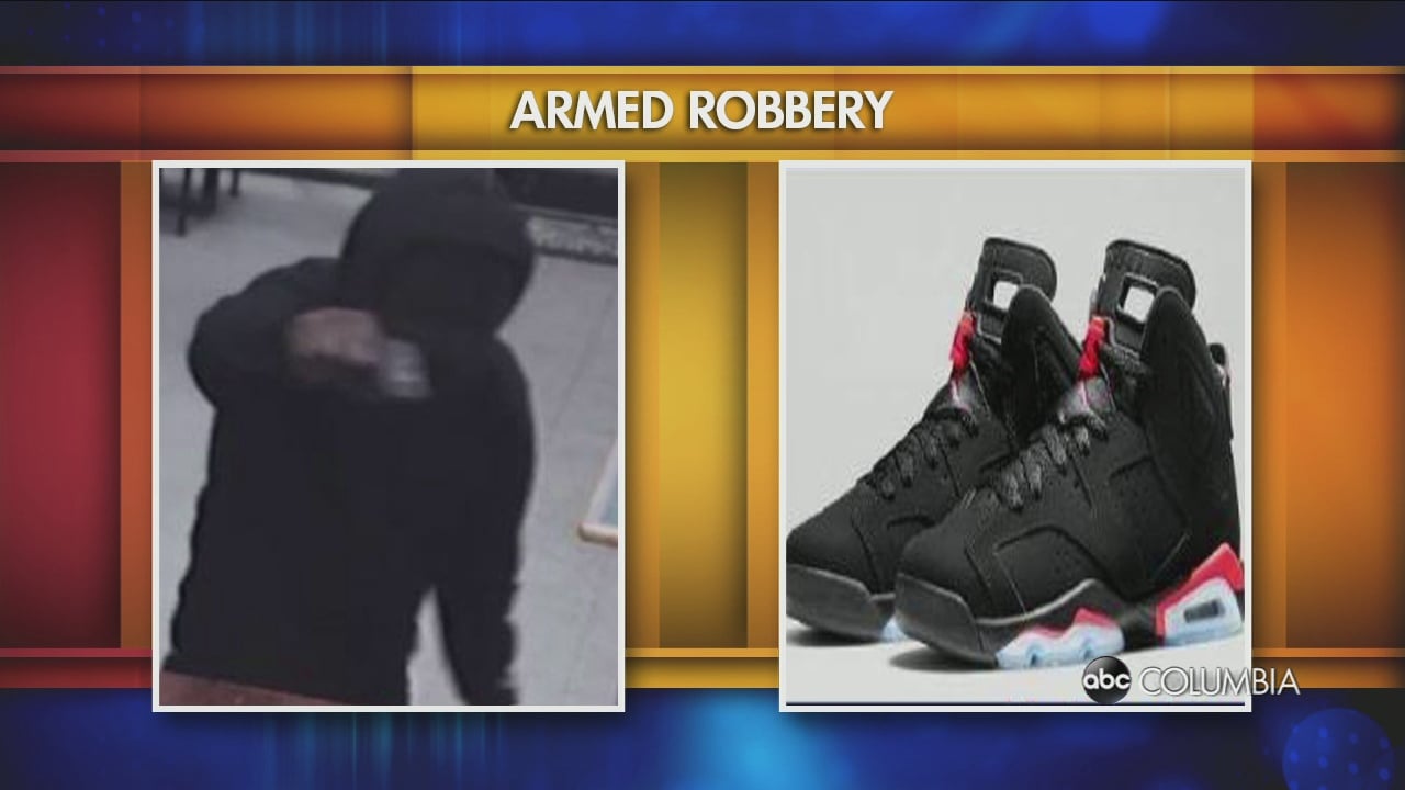 Suspect wearing Air Jordan Retro 6s wanted in armed robbery of China City -  ABC Columbia
