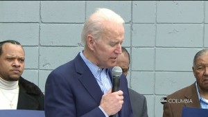 Biden Makes Stops In Columbia