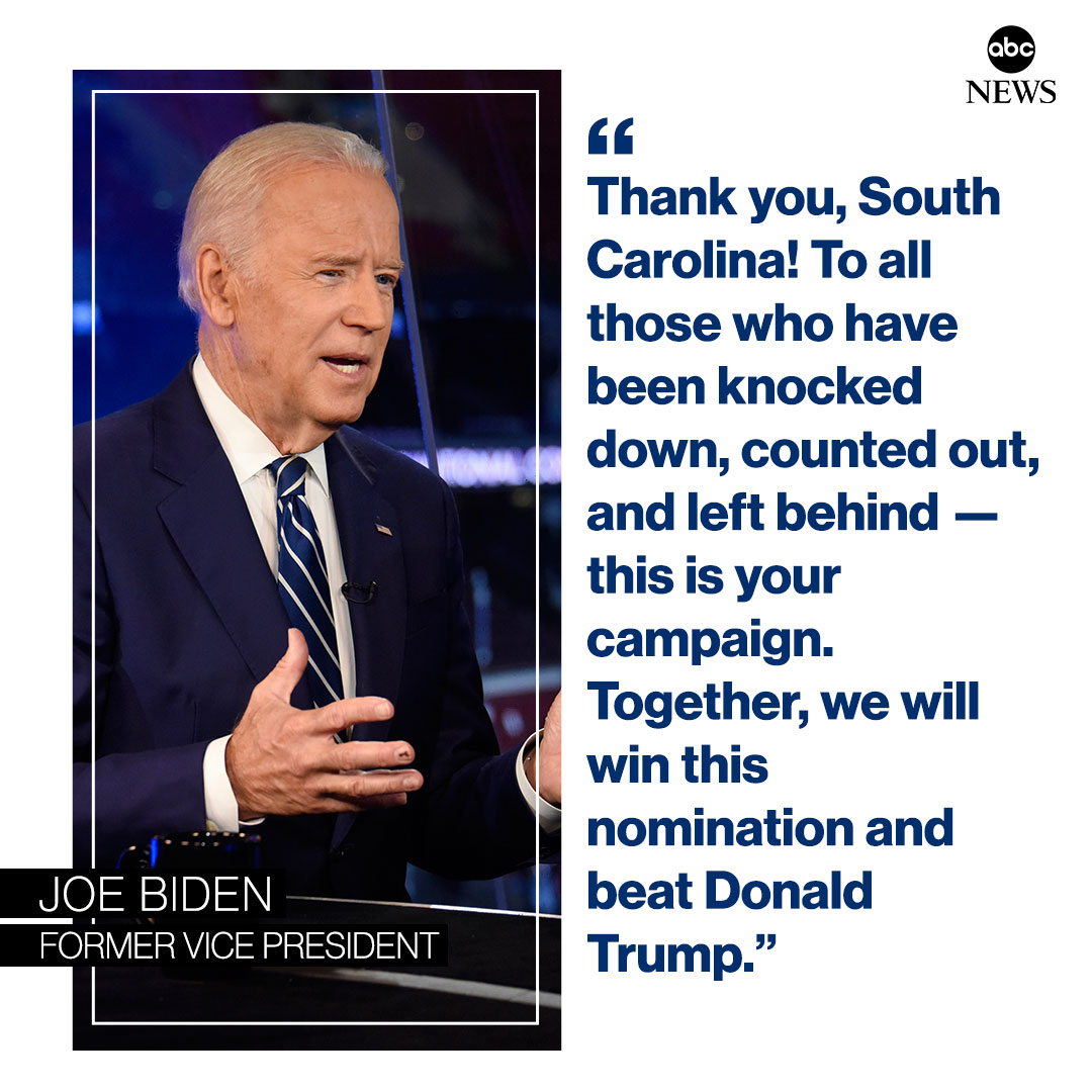 Joe Biden to SC: Thank you! - ABC Columbia