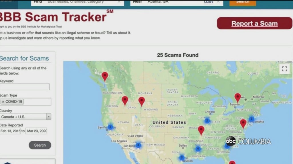 Bbb Has A Tool To Track Coronavirus Scams
