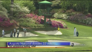 Augusta National Donates For Coronavirus Relief