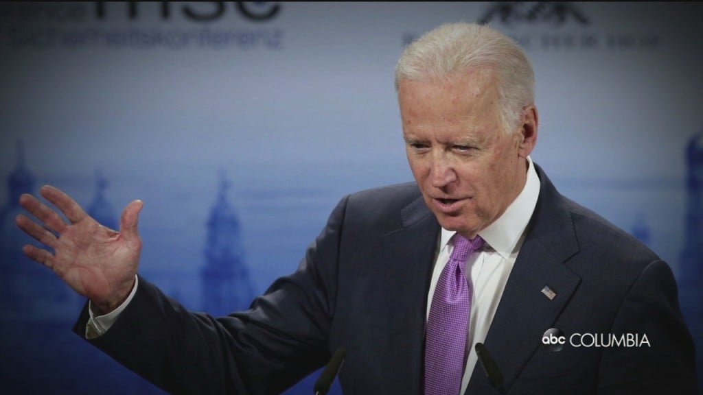 Trump Is "sticking Up For" Biden Who Has Denied Sexual Assault Allegation