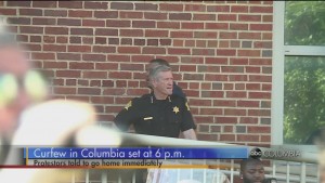 Columbia Protest Curfew