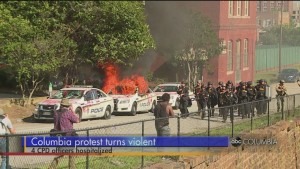 Violent Columbia Protest