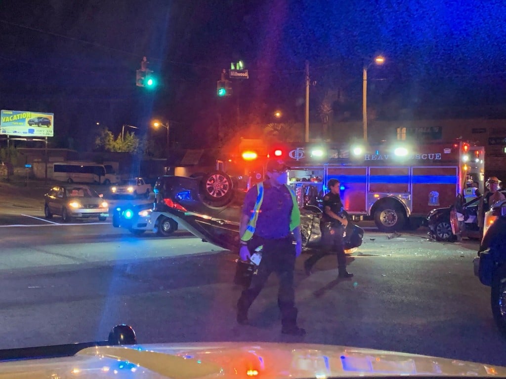Milwood Ave Crash