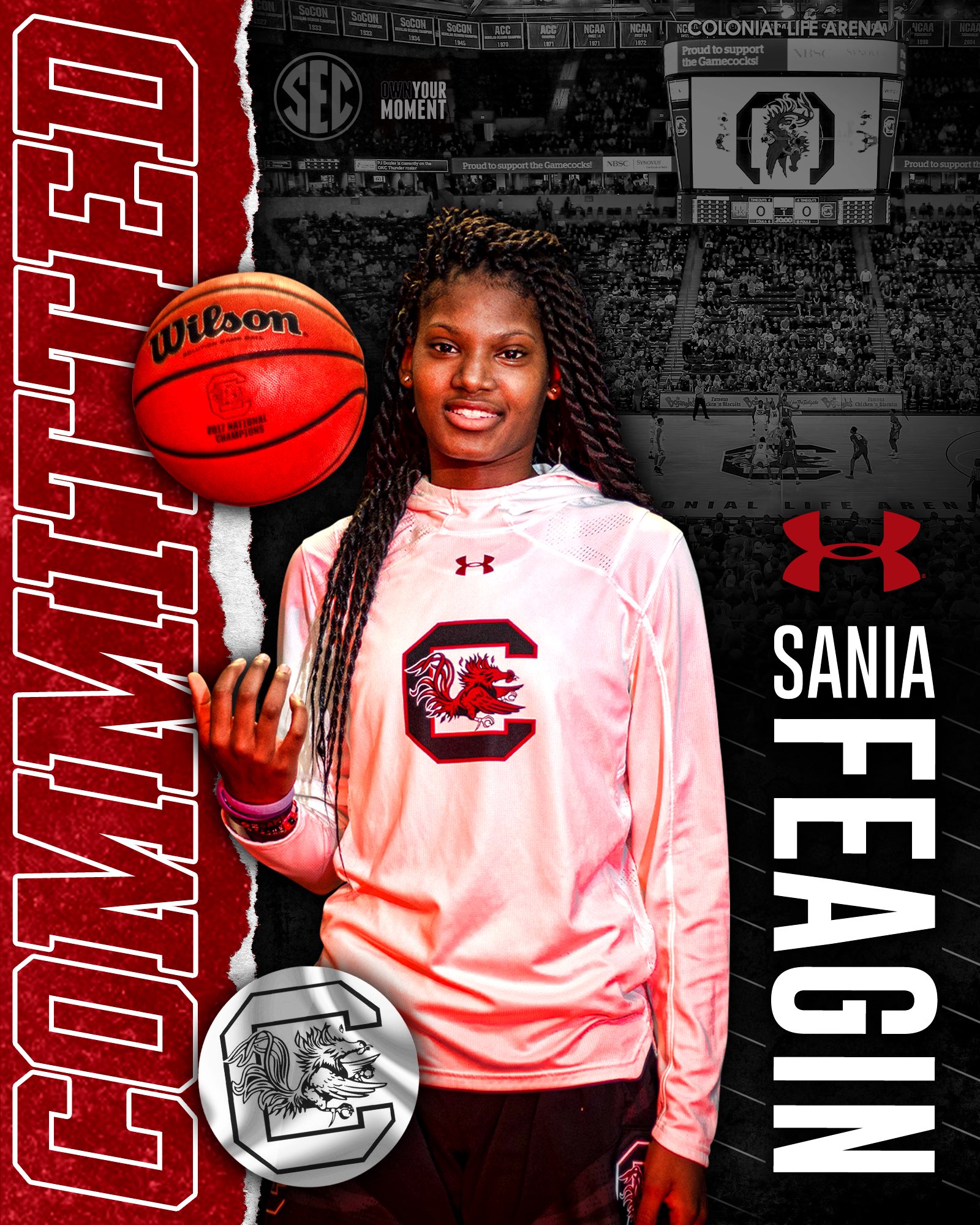 Gamecock women's basketball lands commitment from No. 6 recruit for