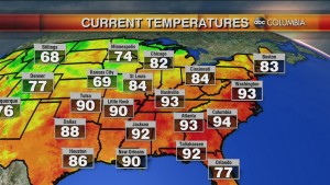 Today's Midday Weather Forecast