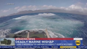 Marine Fatal Vehicle Accident