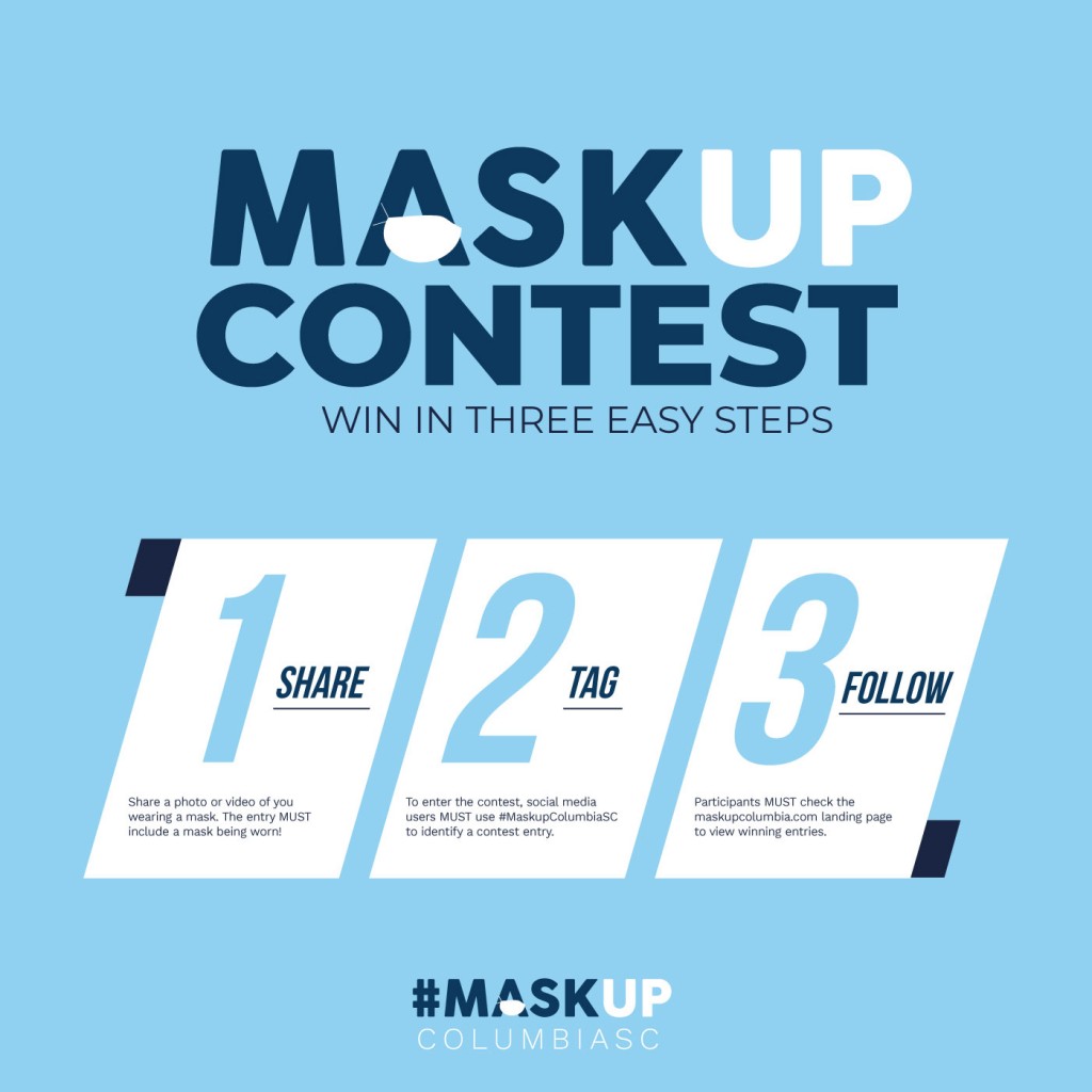 #MaskUp courtesy City Columbia