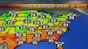 Today's Midday Weather Forecast