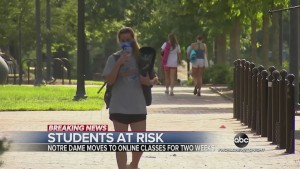 College Covid Instruction