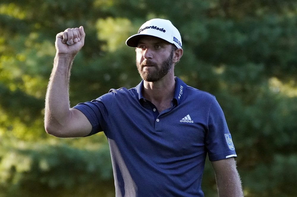 Dustin Johnson Northern Trust Open 3rd Round