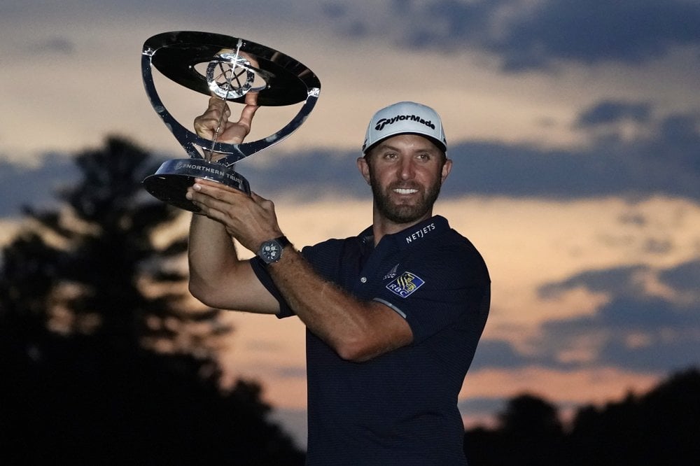 Dustin Johnson Wins Tpc Boston