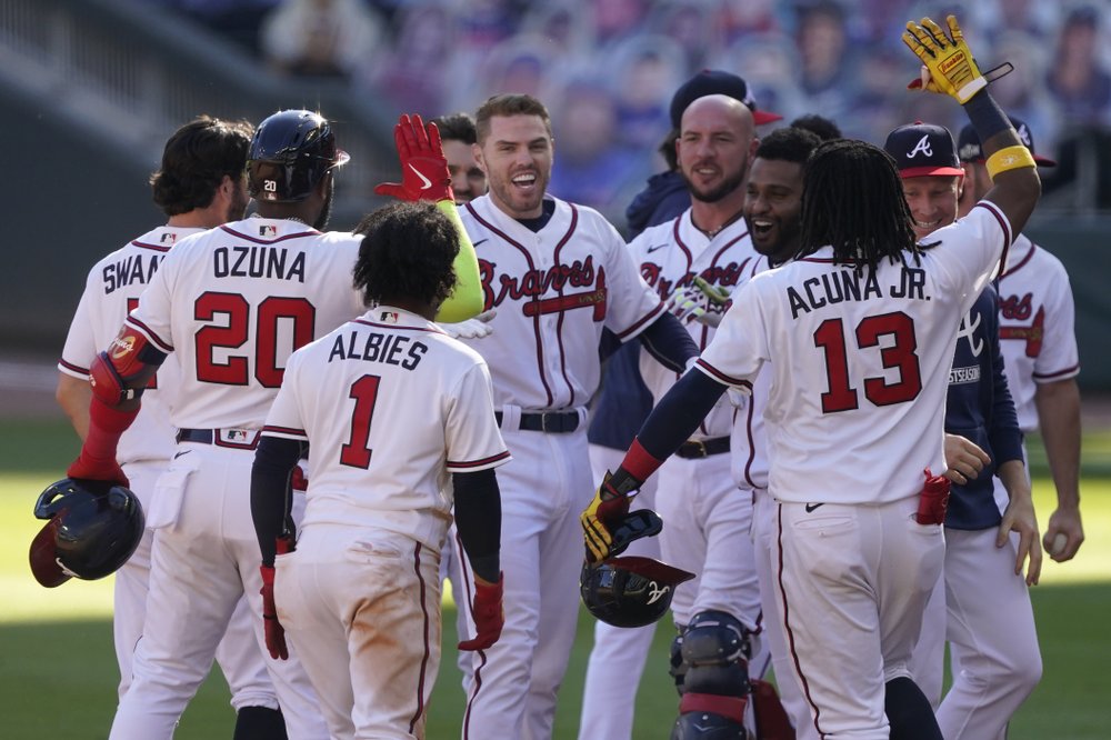 Freddie Freeman Walk Off Reds 2020