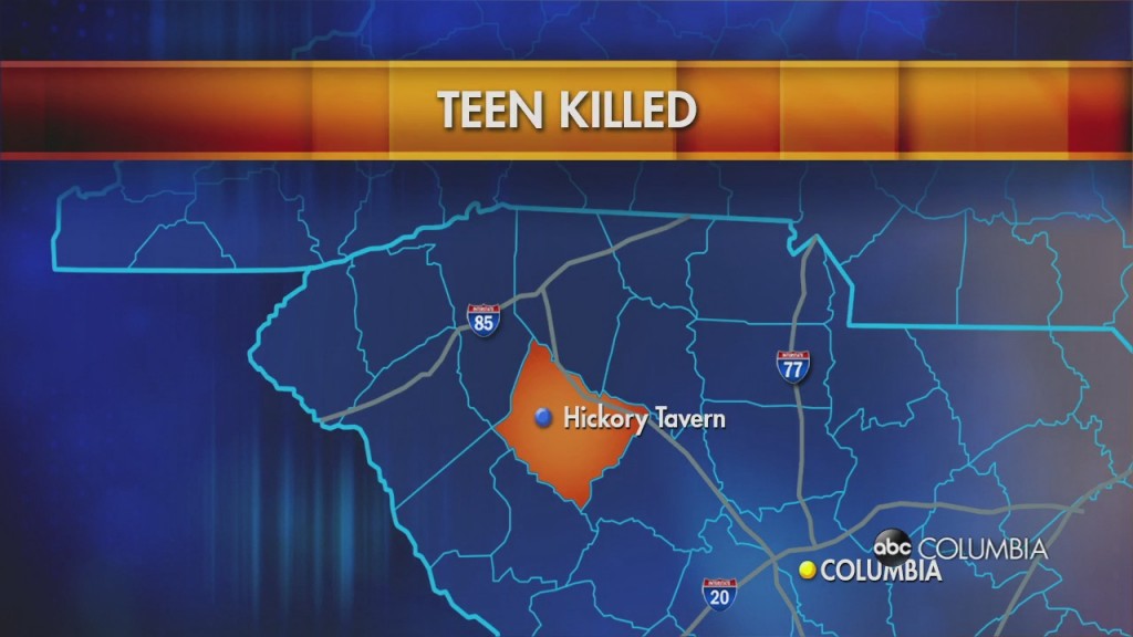 Map Teen Killed
