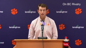 Dabo Swinney And Players Break Down Boston College, Skalski Injury