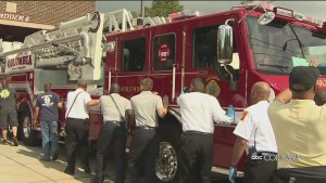 Cola Fire Truck Push