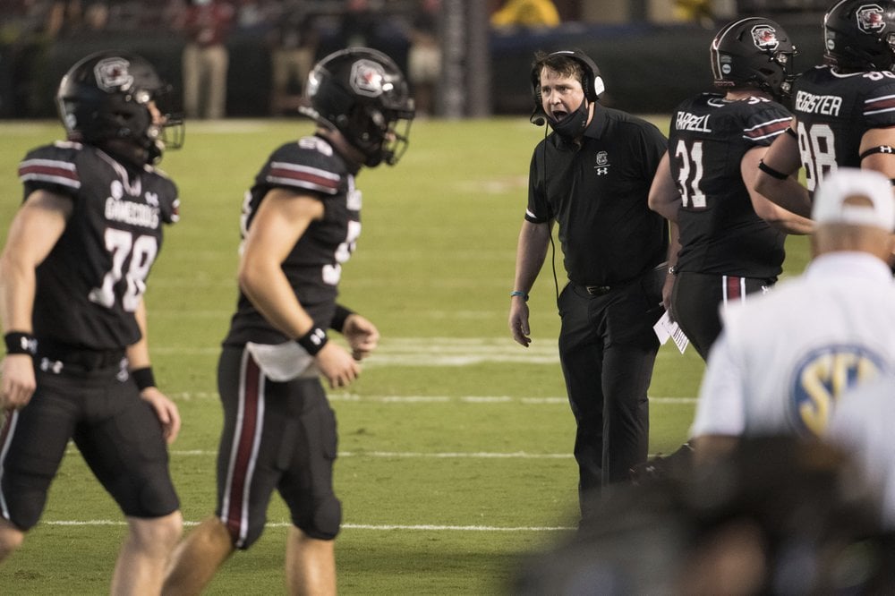 Muschamp Yelling 2020