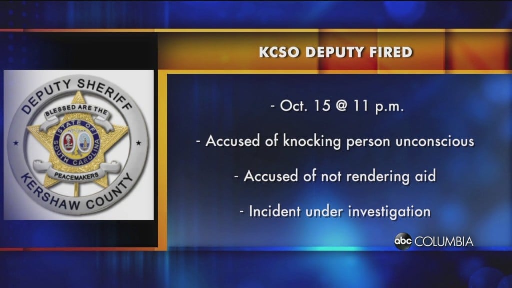 Kcso Deputy Fired