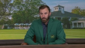 Dustin Johnson Masters Championship Post