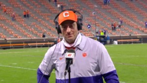 Dabo Swinney Post Pitt