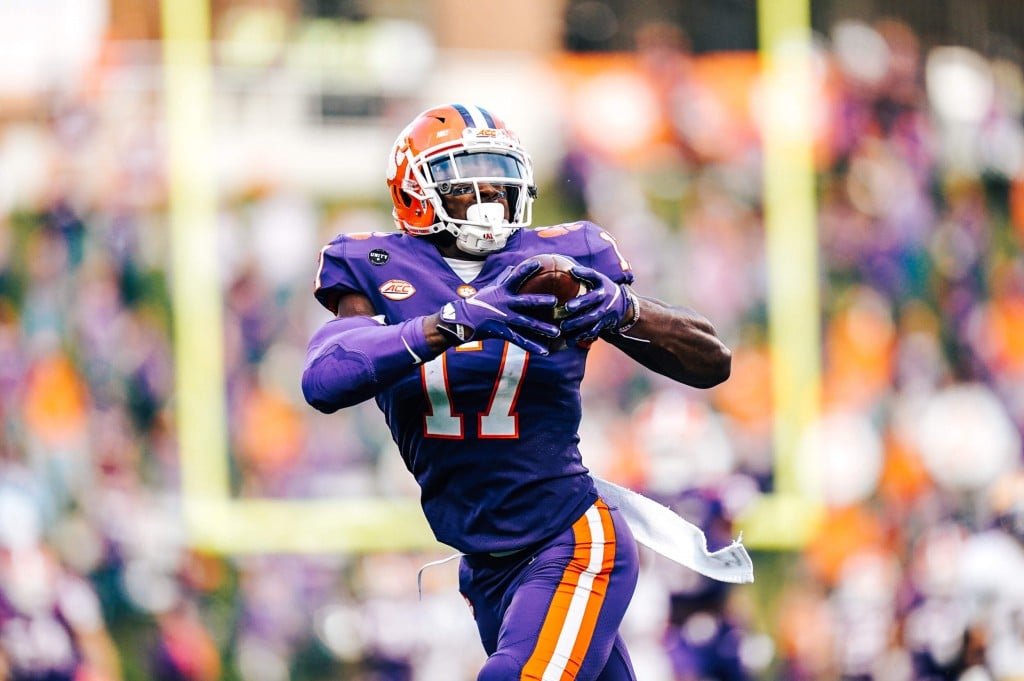 Cornell Powell Earns Acc Receiver Of The Week