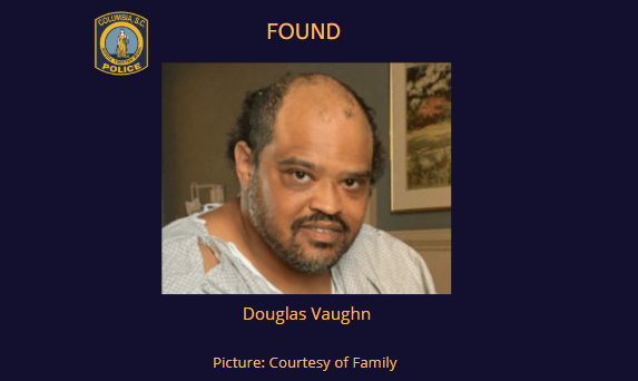 Douglas Vaughn Found